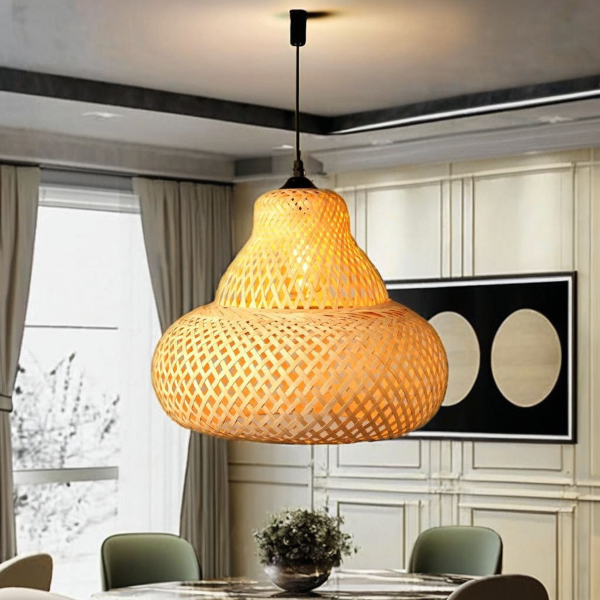 Bamboo Hanging Lamp | Pendant Lamp LP-68